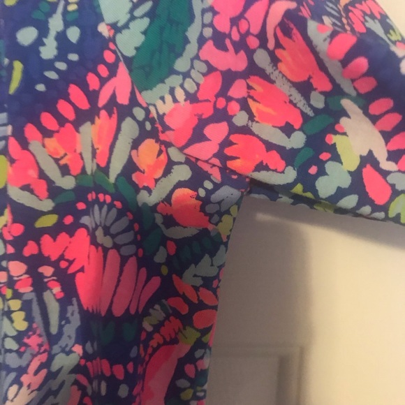 Lilly Pulitzer No Problem Llamma Dress Large EUC - Picture 3 of 4